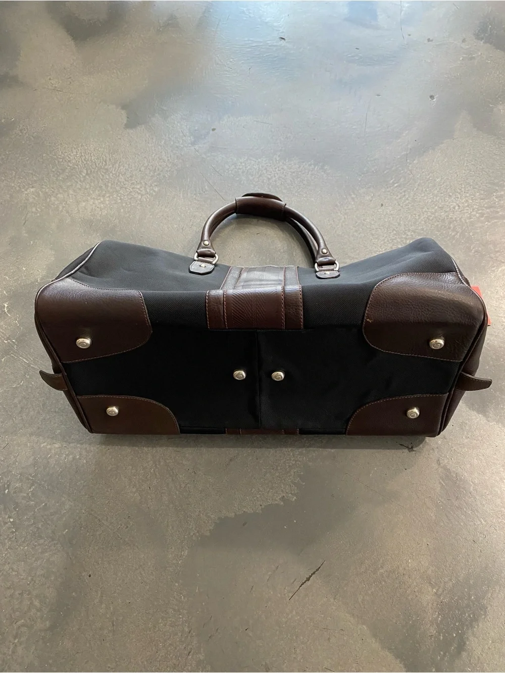 Martin Dingman Executive Ballistic Nylon Duffel - Black 20”x10”x10” (Sep 026)